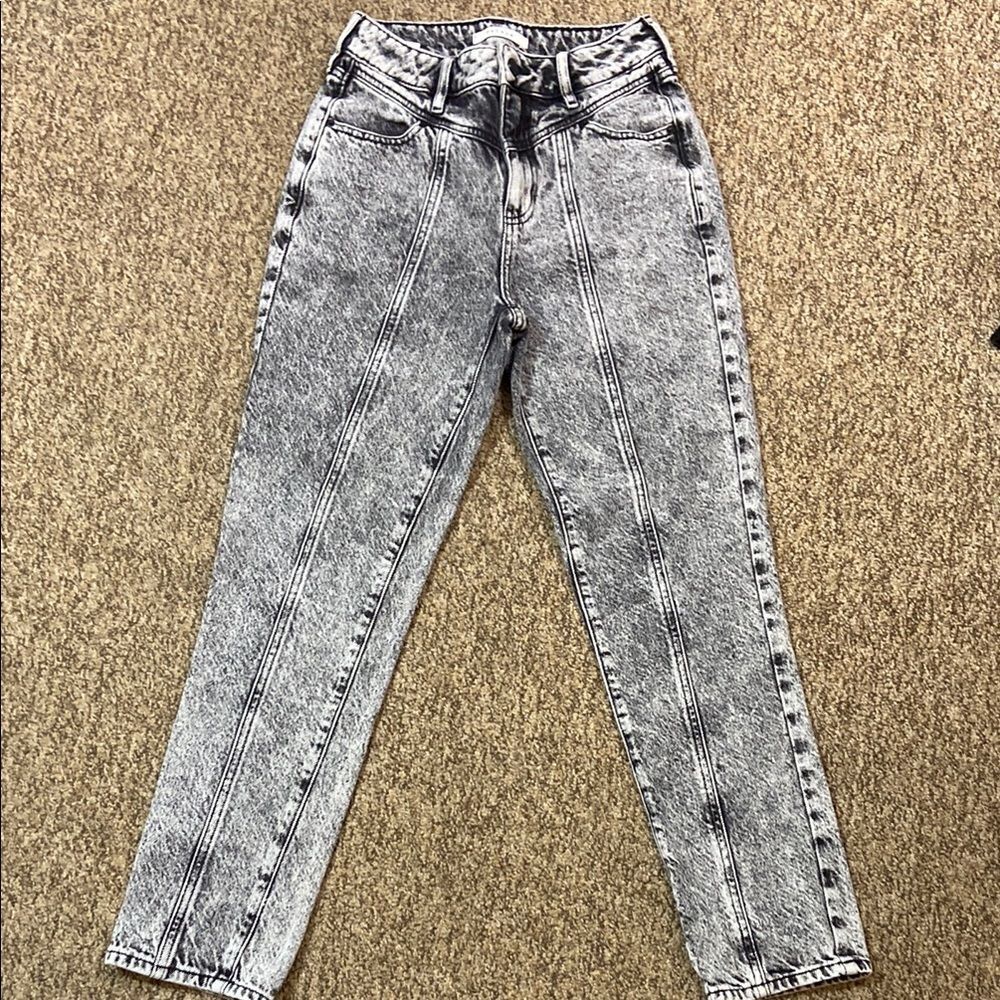 PacSun Mom Jean Vintage Women's Acid Wash Jeans Size 25 Mom Jeans - Picture 5 of 14